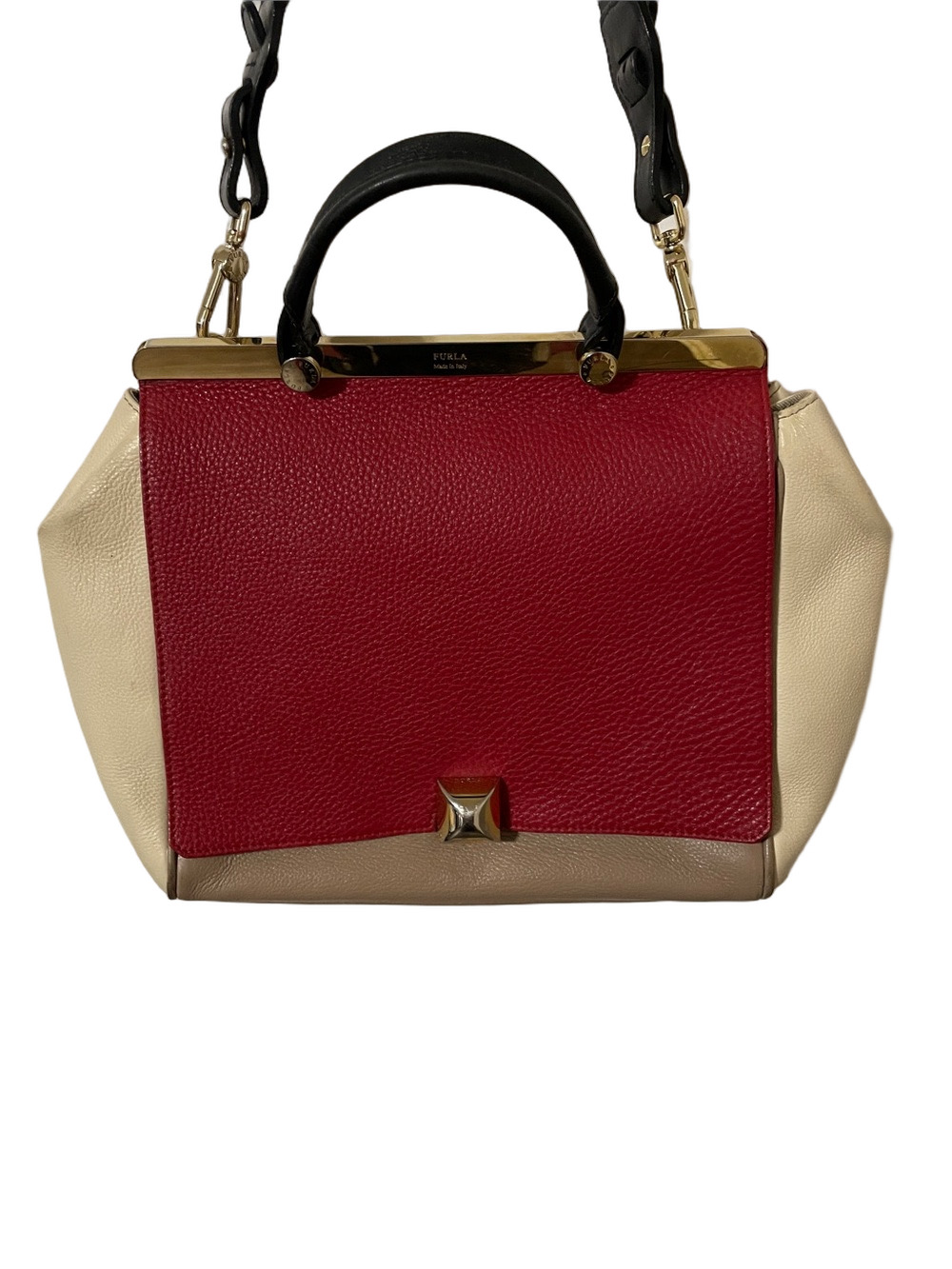 Furla Cortina Leather Multicolour Bag